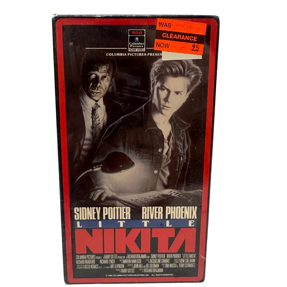 RCA Little Nikita‎ VHS Movie 1988 Sealed Thriller River Phoenix